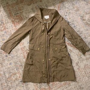 Cole Haan Trench Coat Wind Breaker Size Medium